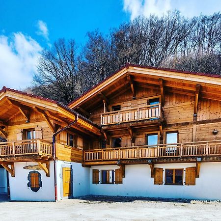 Chantemerle 1741, Chambres D'Hotes A La Montagne Sallanches Exterior photo