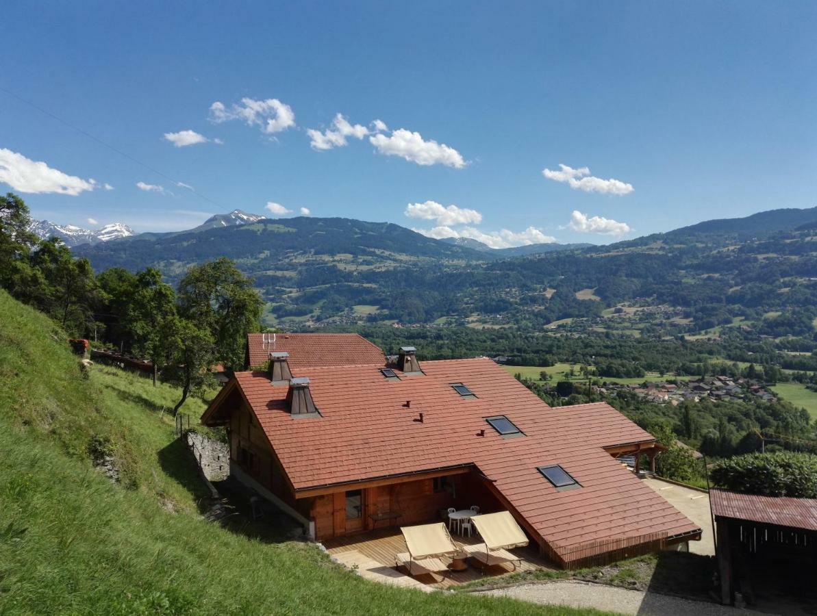 Chantemerle 1741, Chambres D'Hotes A La Montagne Sallanches Exterior photo